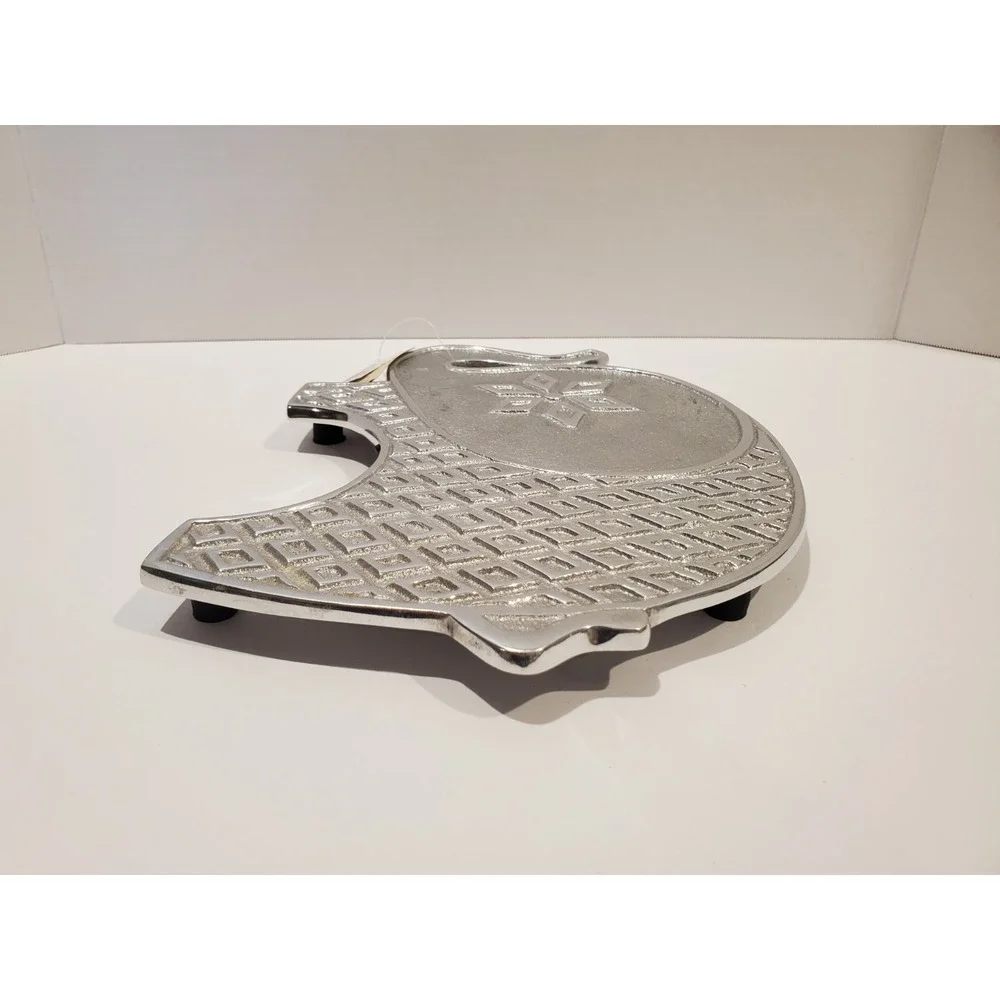 Serrv Aluminum Elephant Trivet Hot Plate Vintage Kitchen Decor Tag Included